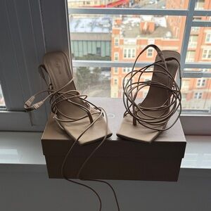 Gia Borghini / RHW strappy sandals 38.5